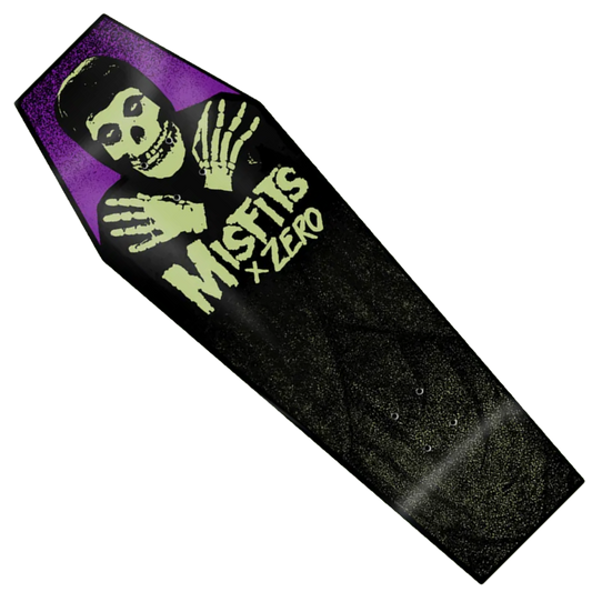 Zero Skateboards - Misfits x Zero 'Fiend' Coffin Shaped 9.5" Deck