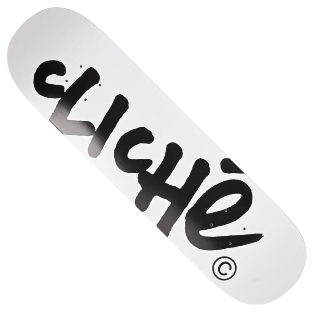 Cliché Skateboards - Handwritten 8.25" Deck