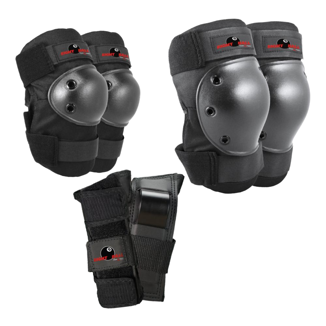 Eight Ball - 3-Pack Pad Set (Junior/Extra Small)