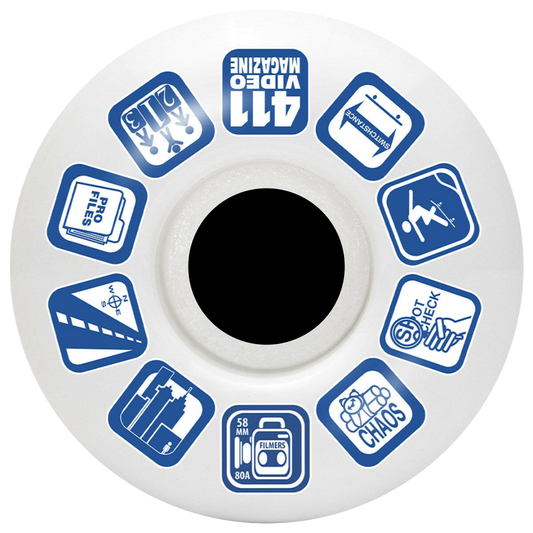 411 Video Magazine - Filmer Wheels 58MM (80A)