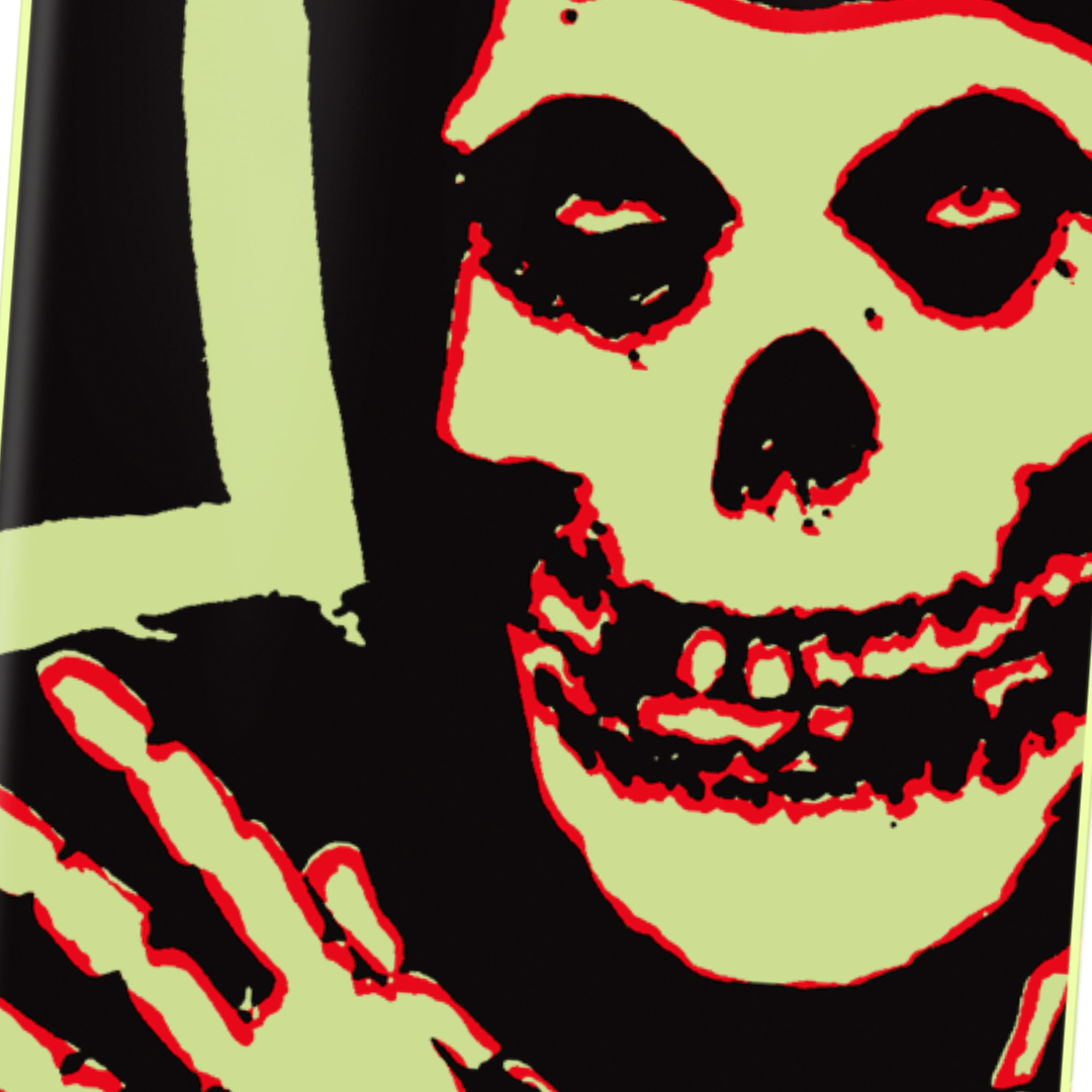 Zero Skateboards - Misfits x Zero 'Horror Business' GITD 8.5" Deck