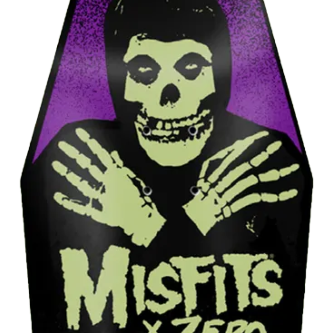 Zero Skateboards - Misfits x Zero 'Fiend' Coffin Shaped 9.5" Deck