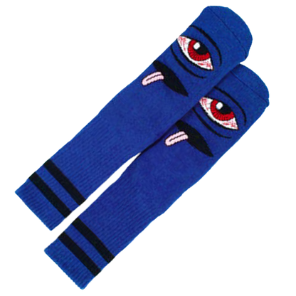 Toy Machine Skateboards - Bloodshot Eye Socks (Blue)