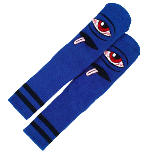 Toy Machine Skateboards - Bloodshot Eye Socks (Blue)