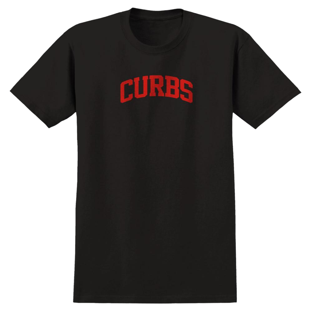 Real Skateboards - Curbs Tee (Black/Red)