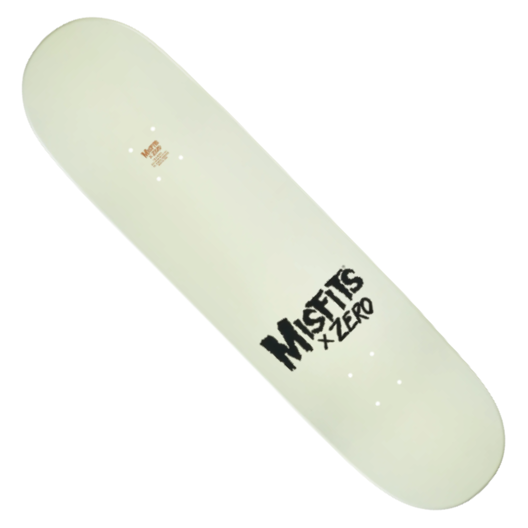 Zero Skateboards - Misfits x Zero 'Horror Business' GITD 8.5" Deck
