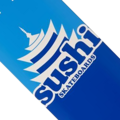 Sushi Skateboards - Pagoda Logo 8" Complete (Blue)