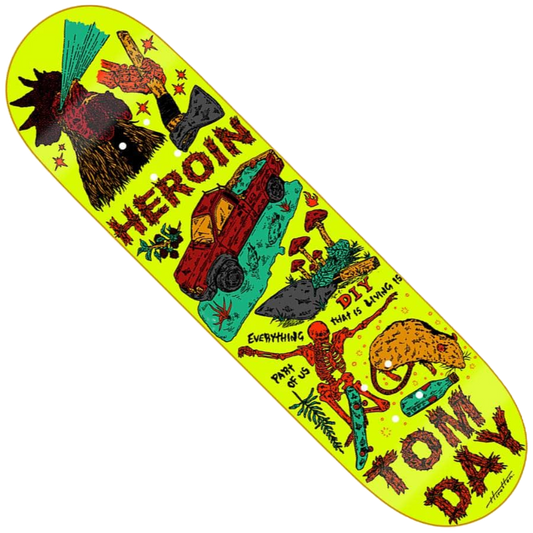 Heroin Skateboards - Tom Day Life 8.625" Deck