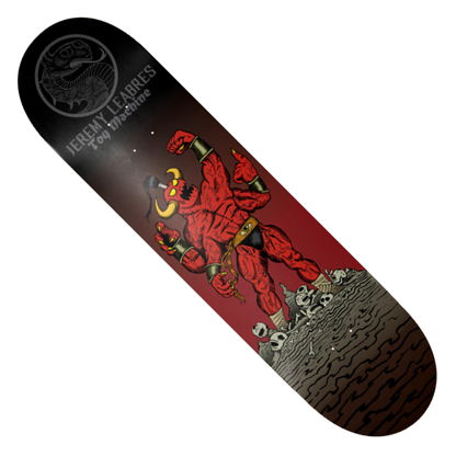 Toy Machine Skateboards - Jeremy Leabres 'Death Fight' 8.25" Deck