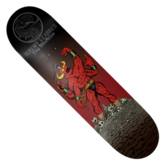 Toy Machine Skateboards - Jeremy Leabres 'Death Fight' 8.25" Deck