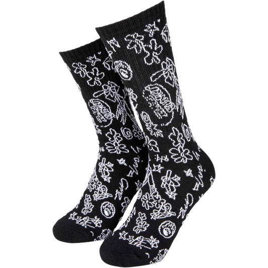 Santa Cruz - Artificial Scribble Socks