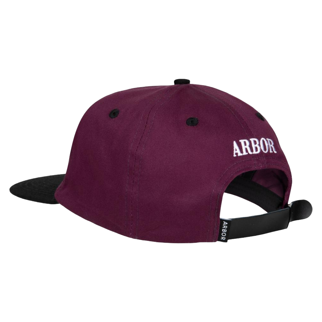Arbor Skateboards - Wildcat Cap (Mulberry/Black)
