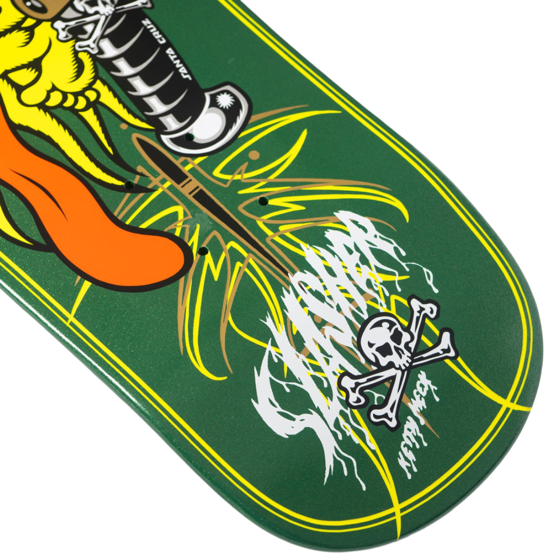 Santa Cruz - Keith Meek Slasher Green Pinstripe 9.23” Deck