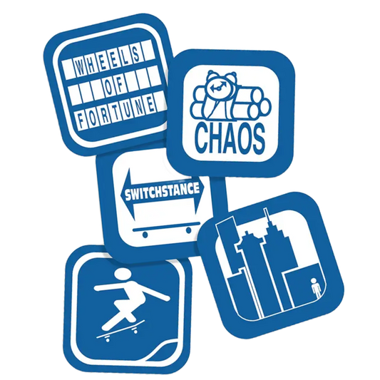 411 Video Magazine - Icons Sticker Pack (5 Stickers)