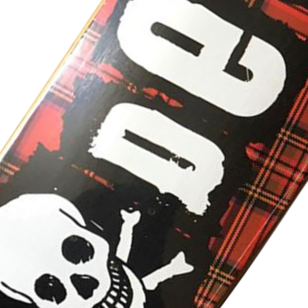 Death Skateboards - Tartan Punk 8.9" Hybrid Shape Deck