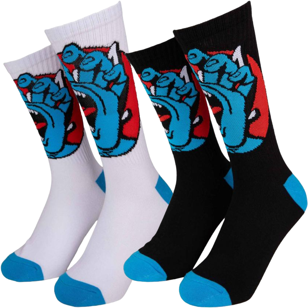 Santa Cruz - Hand Dot Socks (2 Pack)