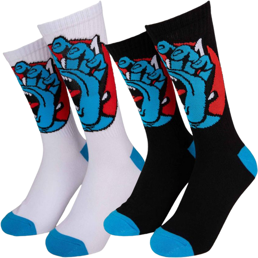 Santa Cruz - Hand Dot Socks (2 Pack)