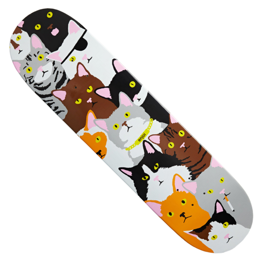 Enjoi Skateboards - Cat Collage 8" Deck