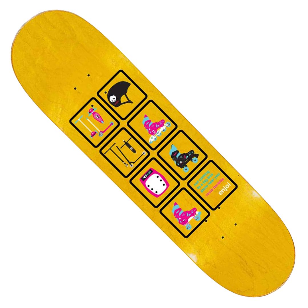 Enjoi Skateboards - Big Box Roller Blades 8.5" Deck