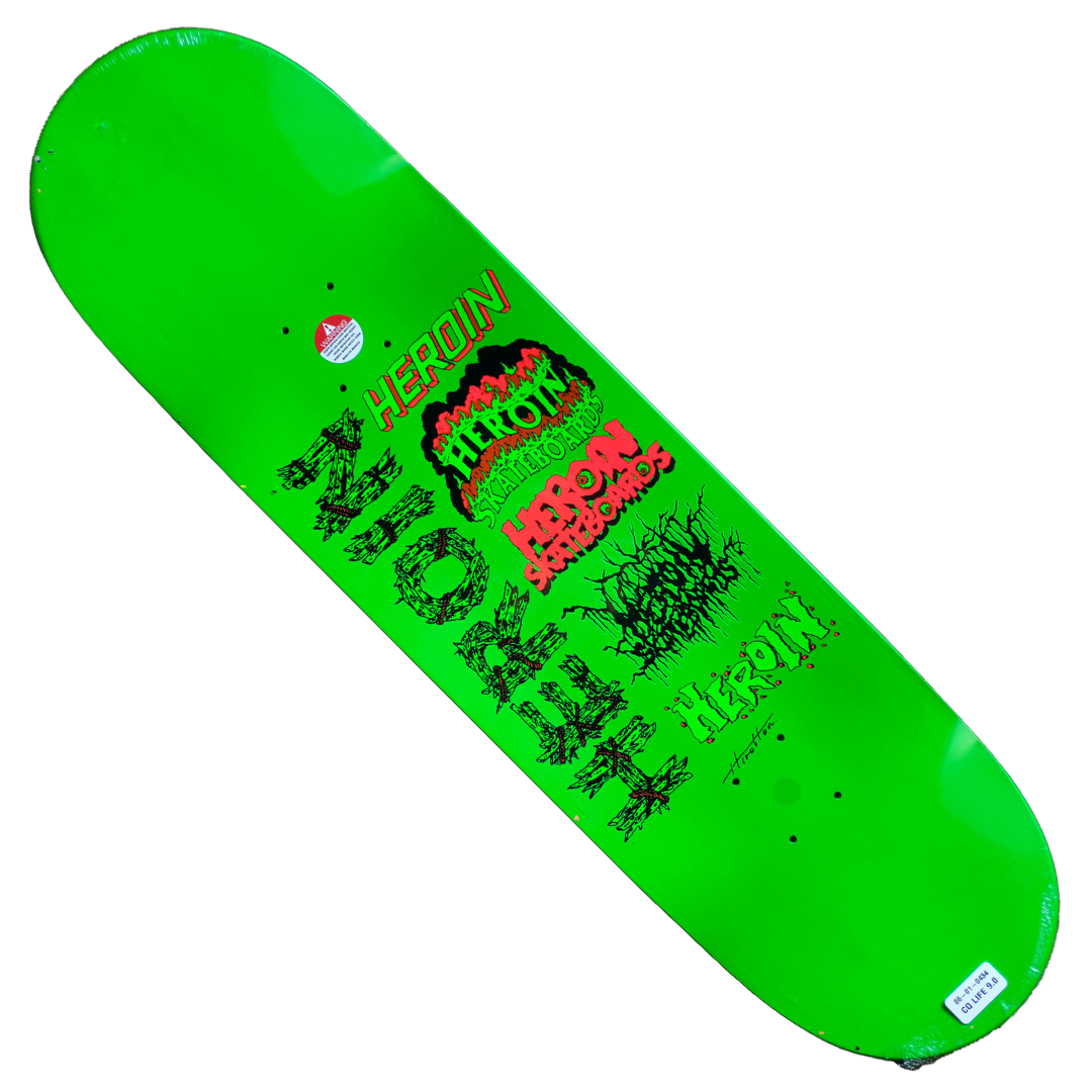 Heroin Skateboards - Craig Questions Life 9" Deck