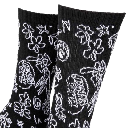 Santa Cruz - Artificial Scribble Socks