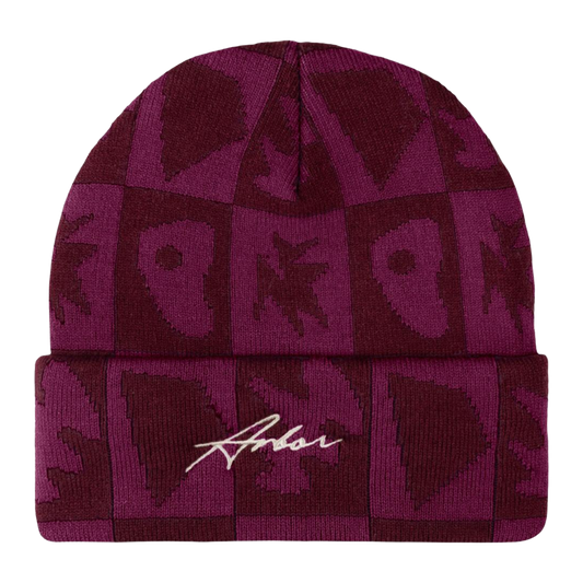 Arbor Skateboards - Roots Beanie (Mulberry)