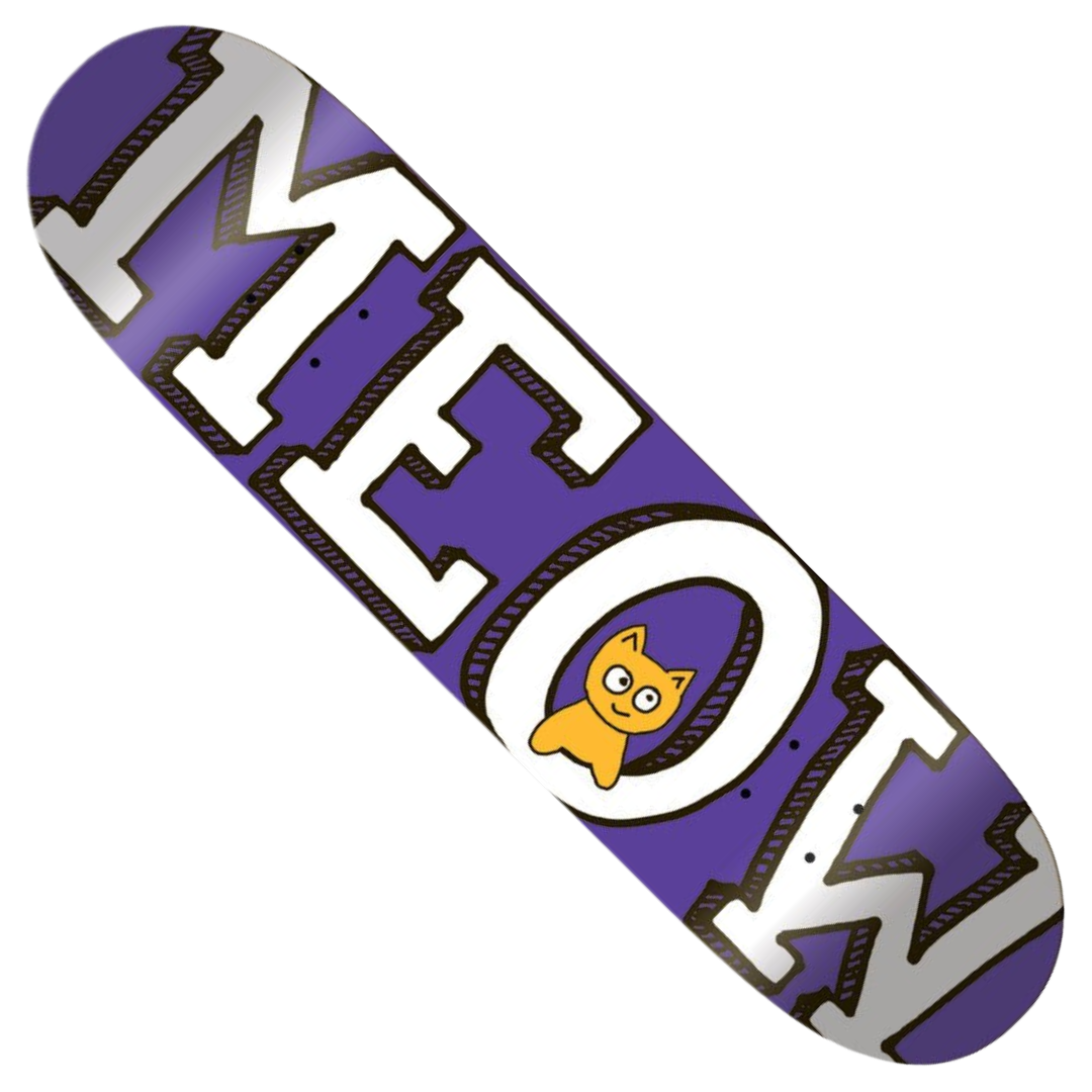 Meow Skateboards - DSM Logo 8" Deck