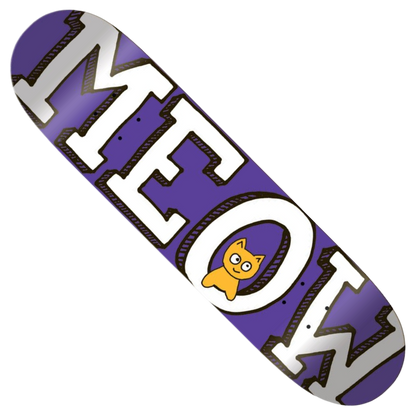 Meow Skateboards - DSM Logo 8" Deck