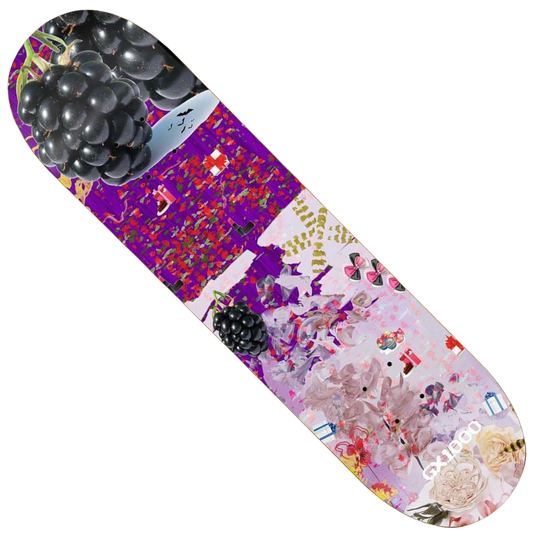 GX1000 - Black Berry Tiger Lily 8.25" Deck