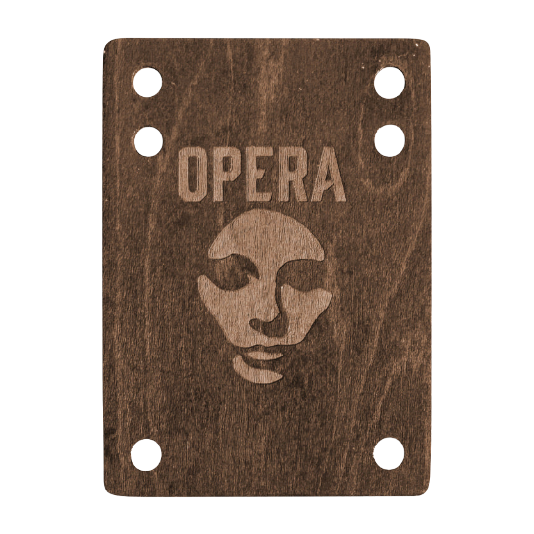 Opera Skateboards - Ply Wood Riser Pads 5ply 1/4"