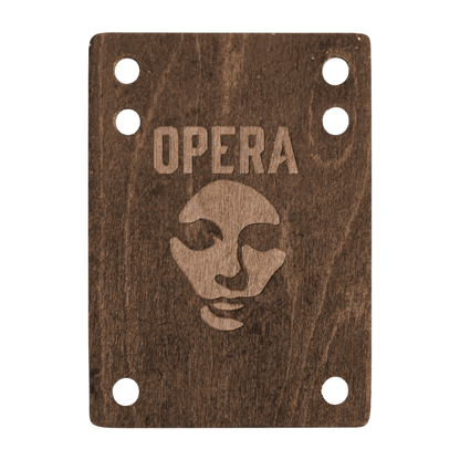 Opera Skateboards - Ply Wood Riser Pads 5ply 1/4"