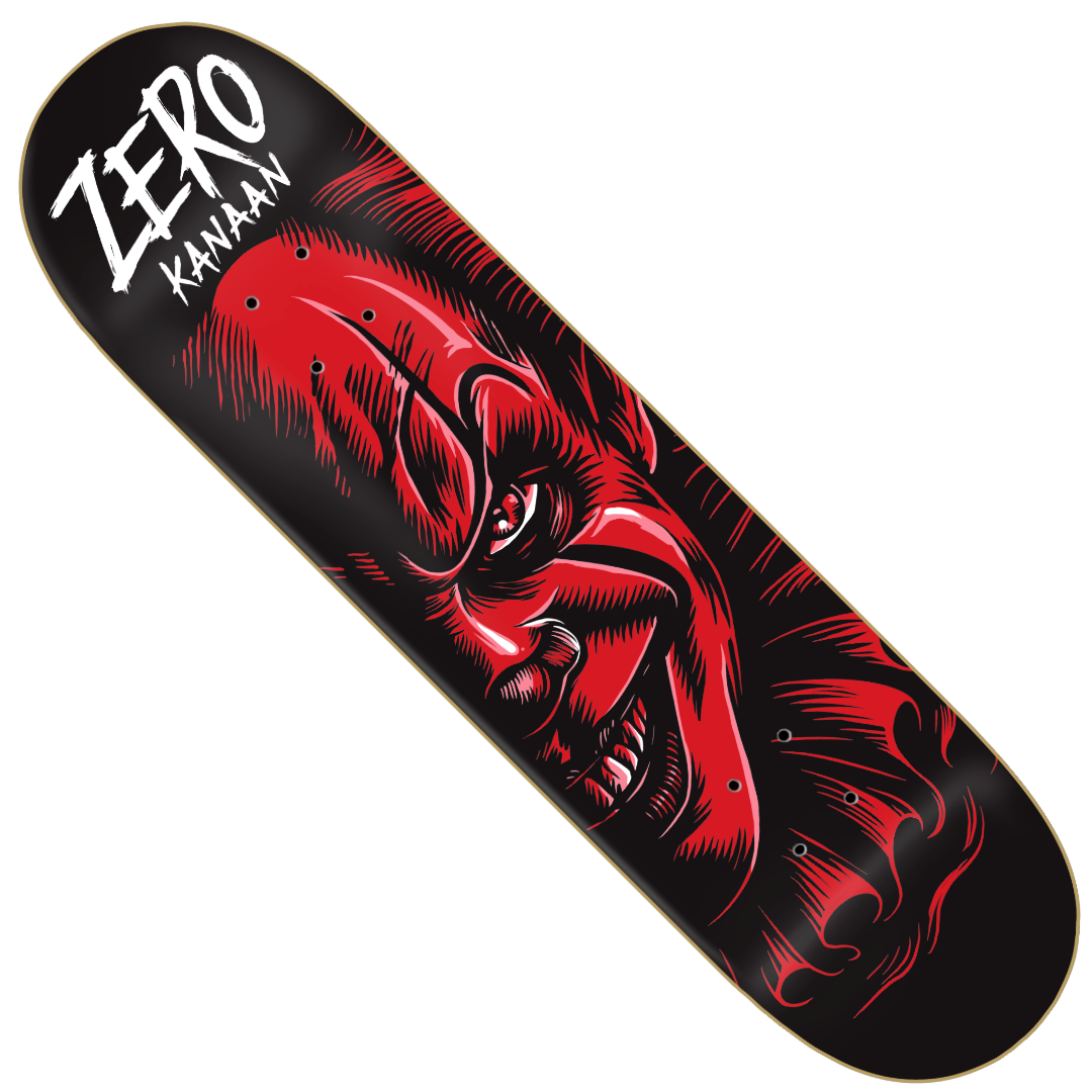 Zero Skateboards - Kanaan 'Fright Night 2' 8.25" Deck