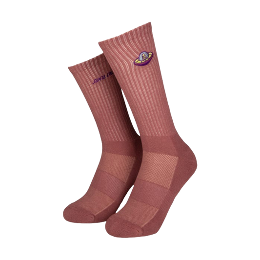 Santa Cruz - Winkowski UFO Strip Socks (Universal Pink)