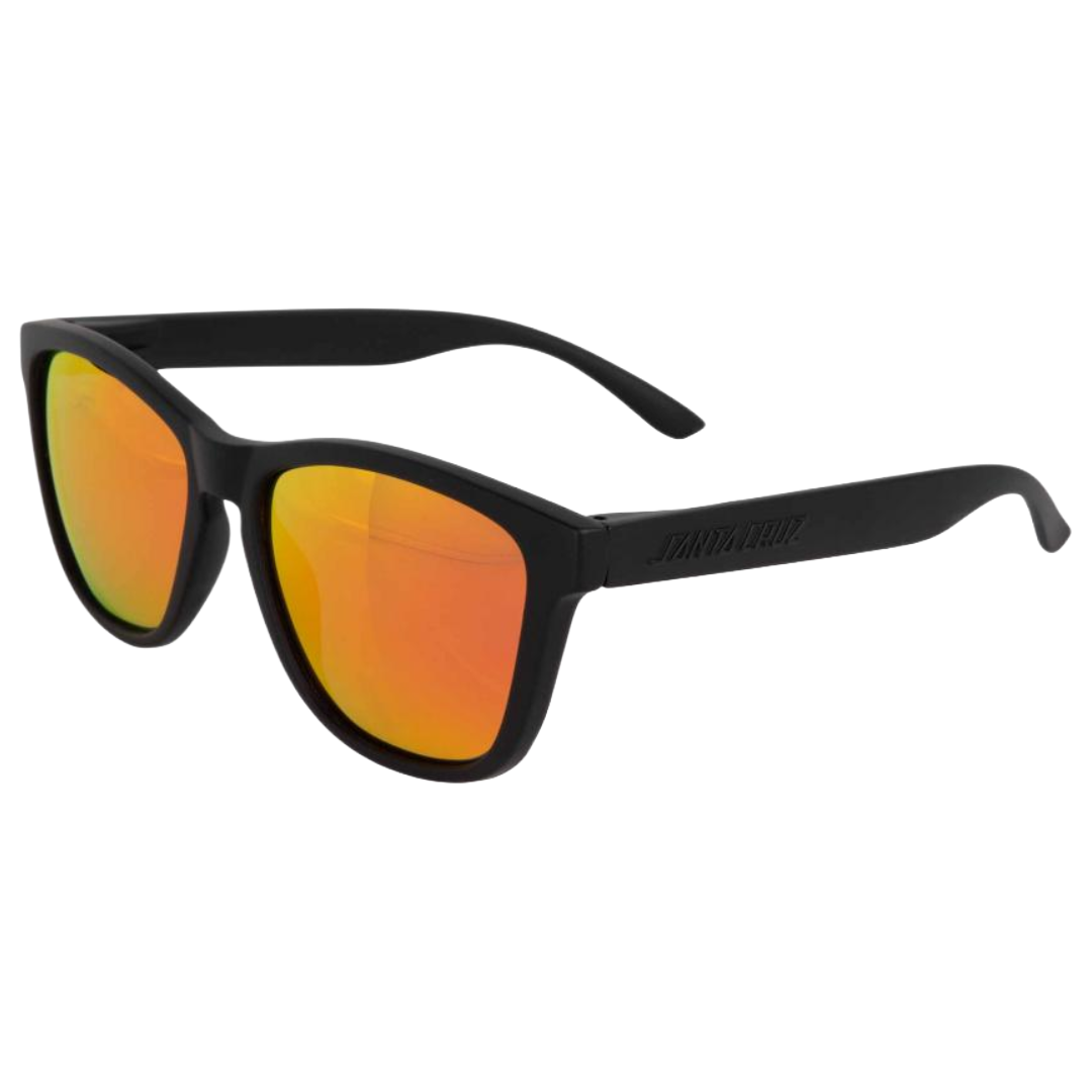 Santa Cruz - Boss Strip Sunglasses (Black/Orange)