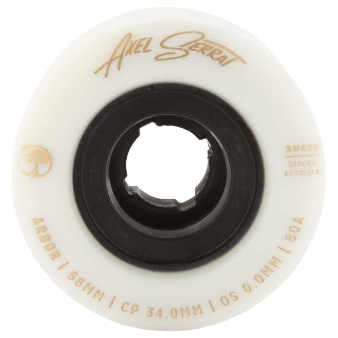 Arbor Skateboards - Axel Serrat Suave Wheels 58mm (80A)