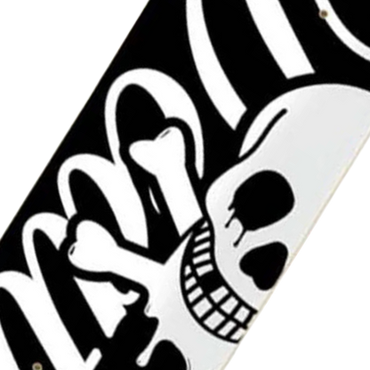 Death Skateboards -  Script Black/White 8.5" Popsicle² Deck