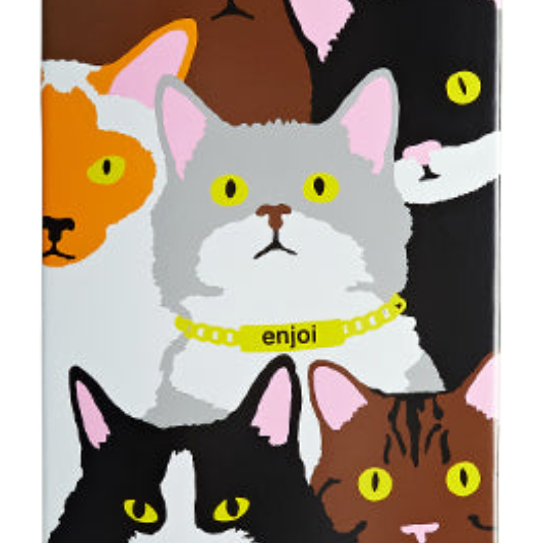 Enjoi Skateboards - Cat Collage 8" Deck
