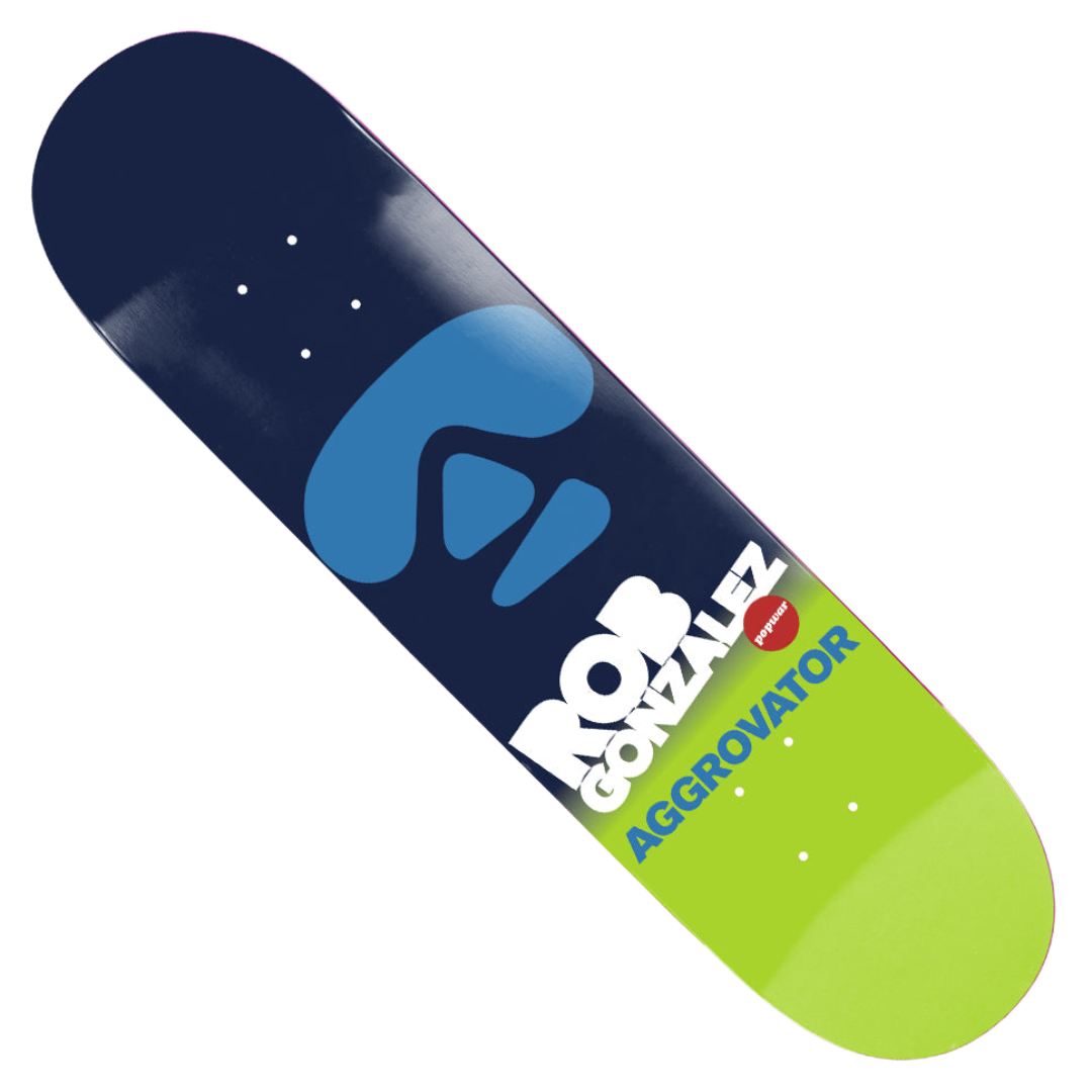 Popwar Popwar Skateboards - Rob Gonzalez Aggrovator 8.5” Deck – Suboptimal ...