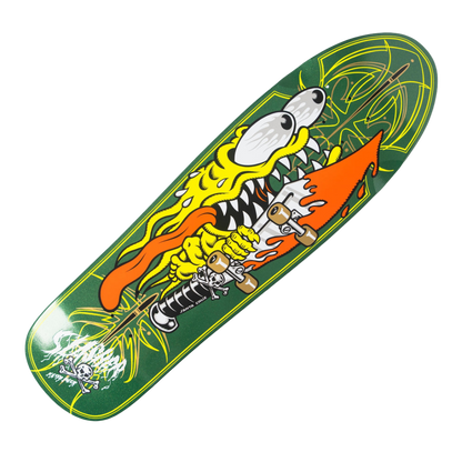 Santa Cruz - Keith Meek Slasher Green Pinstripe 9.23” Deck