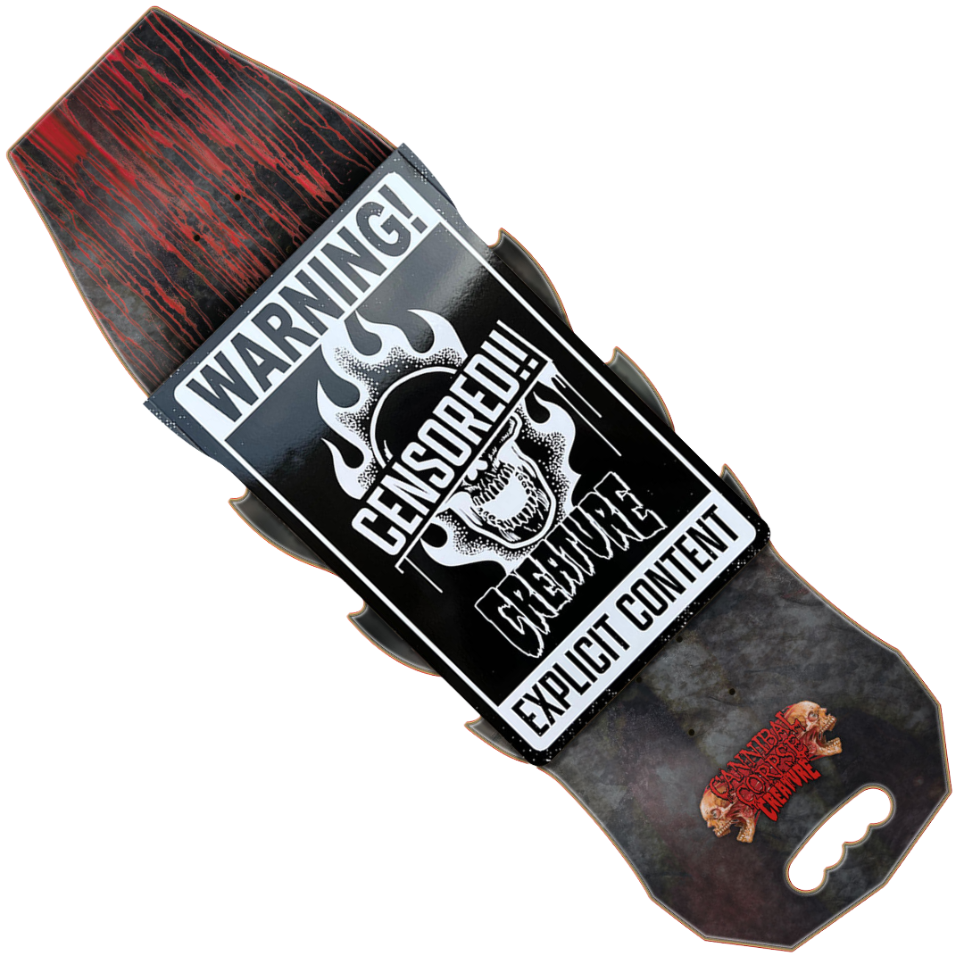 Creature Skateboards - Cannibal Corpse x Creature (Explicit) 10.56" Deck