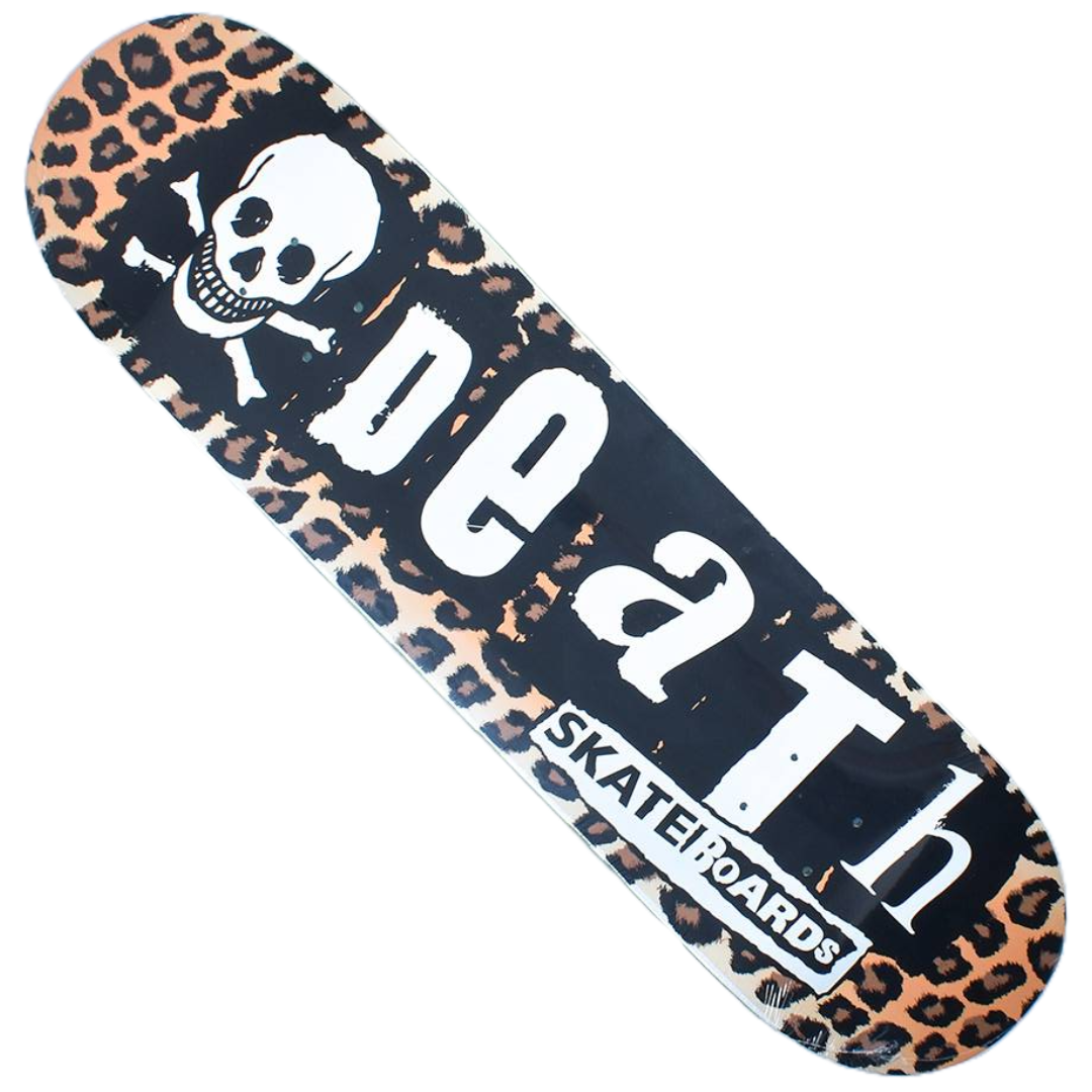 Death Skateboards - 'Leopard Punk' 8.25” Deck
