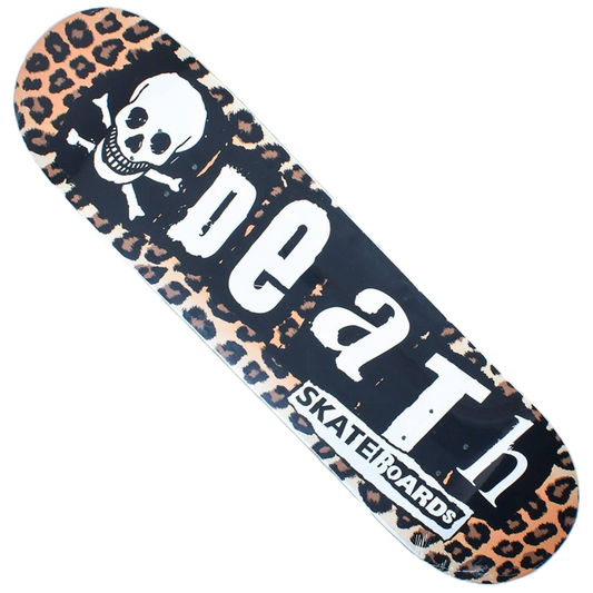 Death Skateboards - 'Leopard Punk' 8.25” Deck
