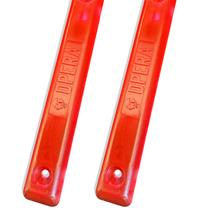 Opera Skateboards - Clear Rails (Red)