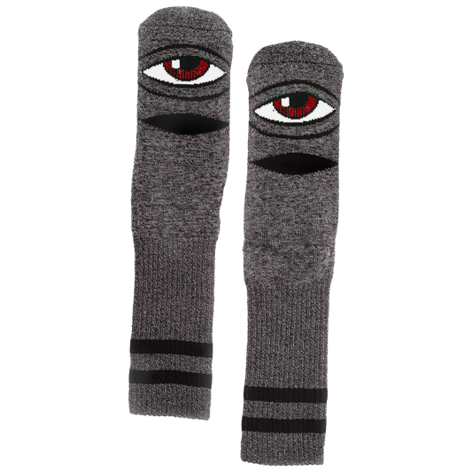 Toy Machine Skateboards - Sect Eye Socks (Heather Black)