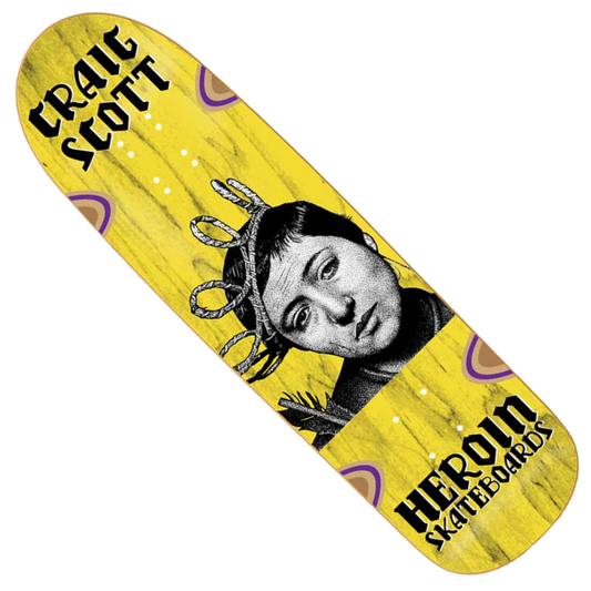 Heroin Skateboards - Craig Questions Joan 9.5" Deck