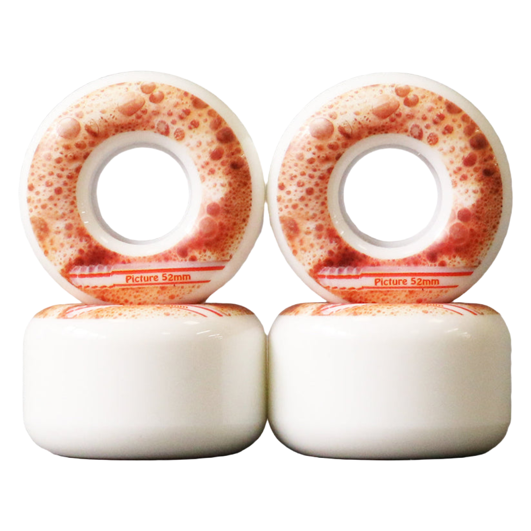 Picture Wheel Company - Milkshake Cruisers Wheels (Chocolate) 80A/52MM