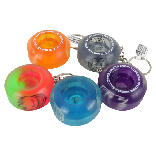 Spitfire Wheels - SF Sapphire Wheel Keyring (assorted)