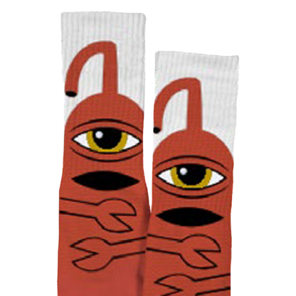 Toy Machine Skateboards - Sect Hug Socks (Rust)