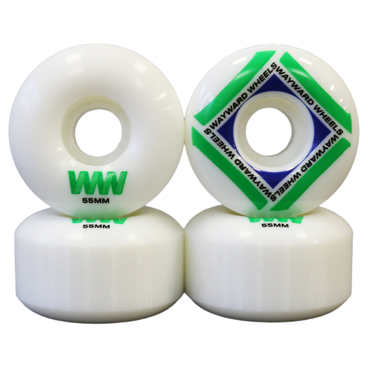 Wayward Wheels - Waypoint Formula Green 55mm