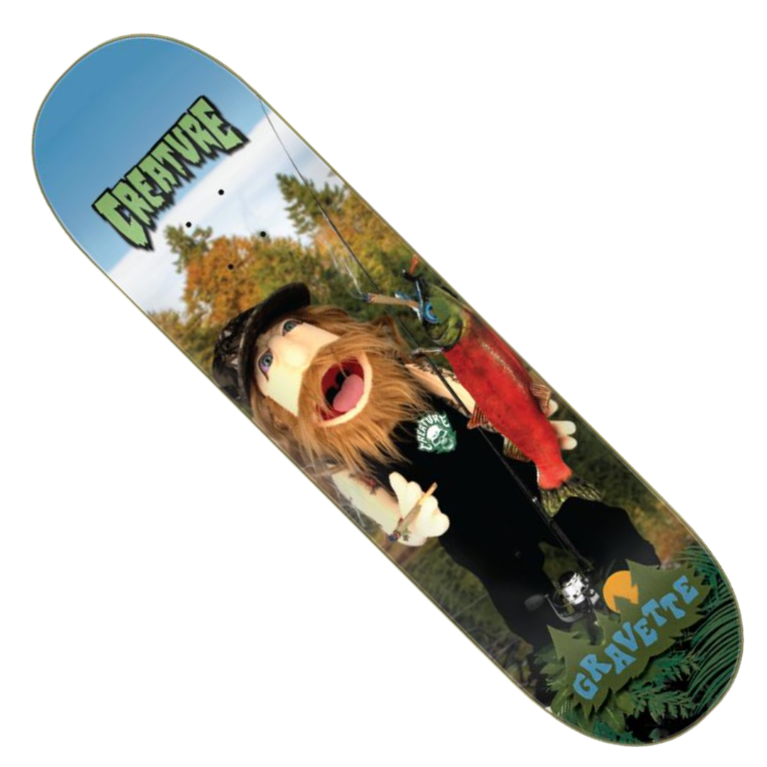 Creature Skateboards - Gravette Fuzzy Fiends 8.3" Deck